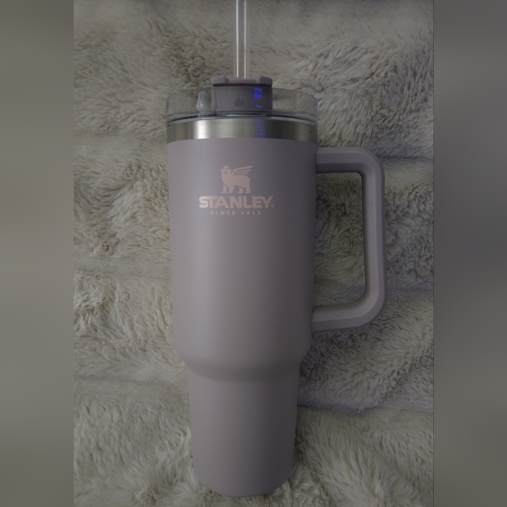 Stanley Purple Lilac Lavender Tumbler with Handle 40 Oz